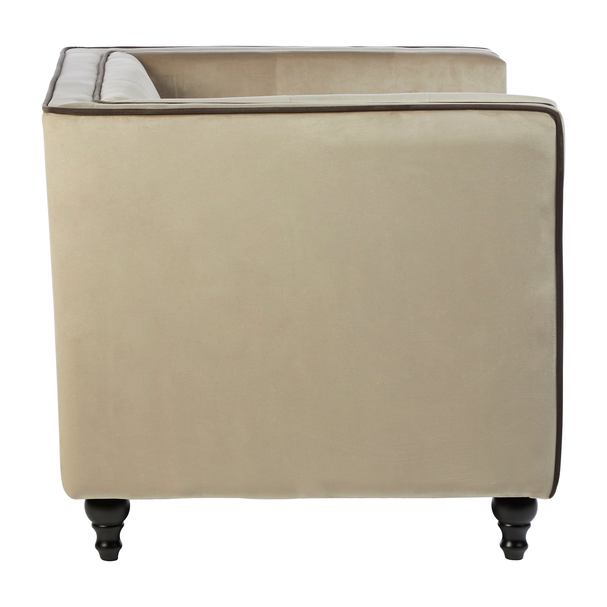 Ardela & Co Fenwick Mink Velvet Chair