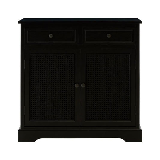 Ardela & Co Hearth Black Wooden Sideboard