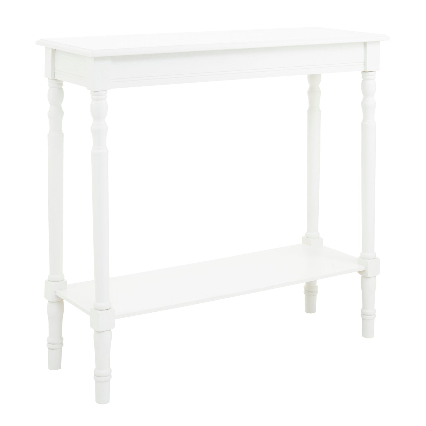 Ardela & Co Hearth White Rectangular Console Table