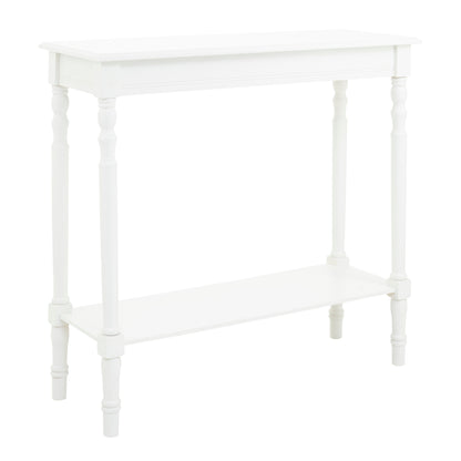 Ardela & Co Hearth White Rectangular Console Table