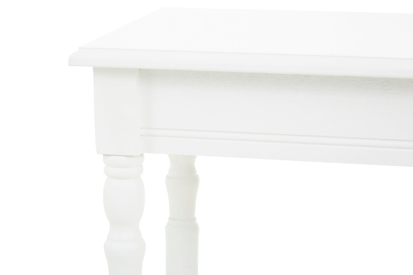 Ardela & Co Hearth White Rectangular Console Table