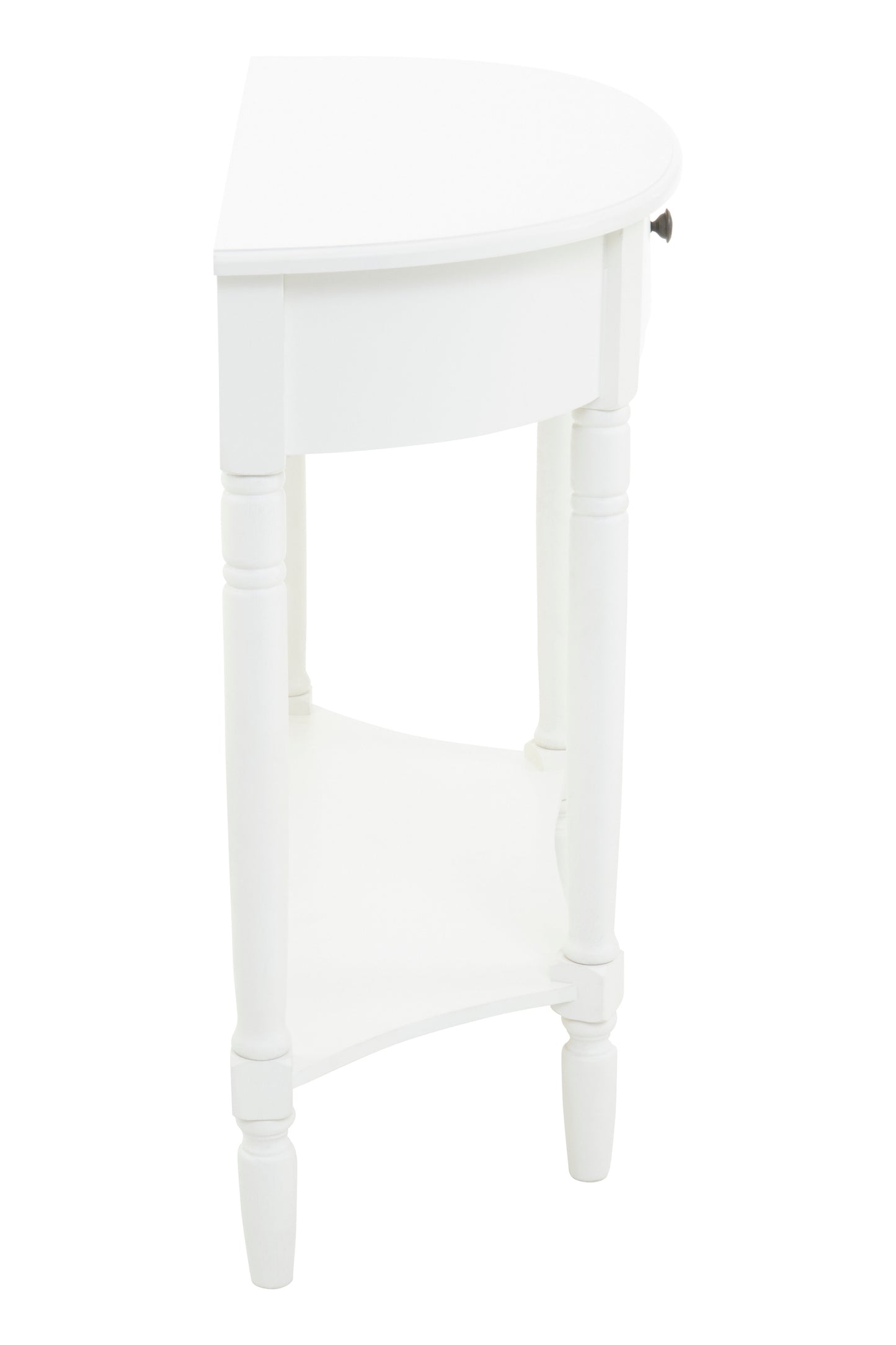 Ardela & Co Hearth Semi Circle One Drawer Console Table