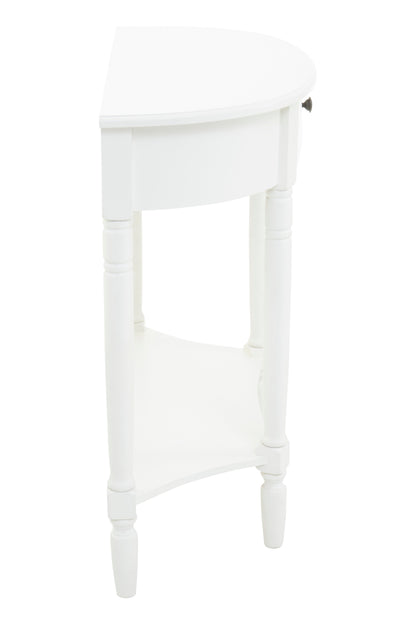 Ardela & Co Hearth Semi Circle One Drawer Console Table