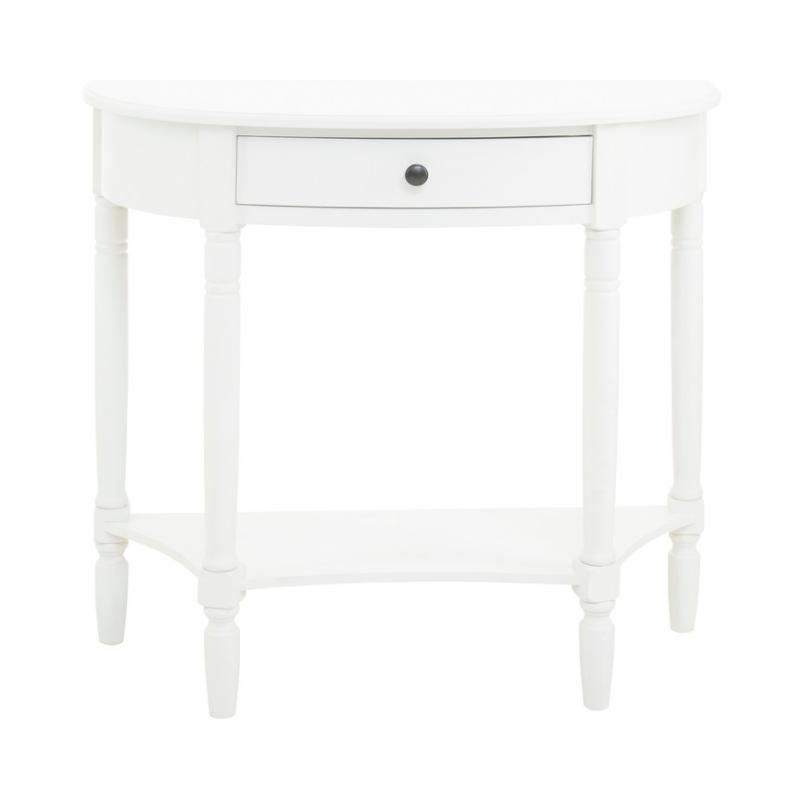 Ardela & Co Hearth Semi Circle One Drawer Console Table