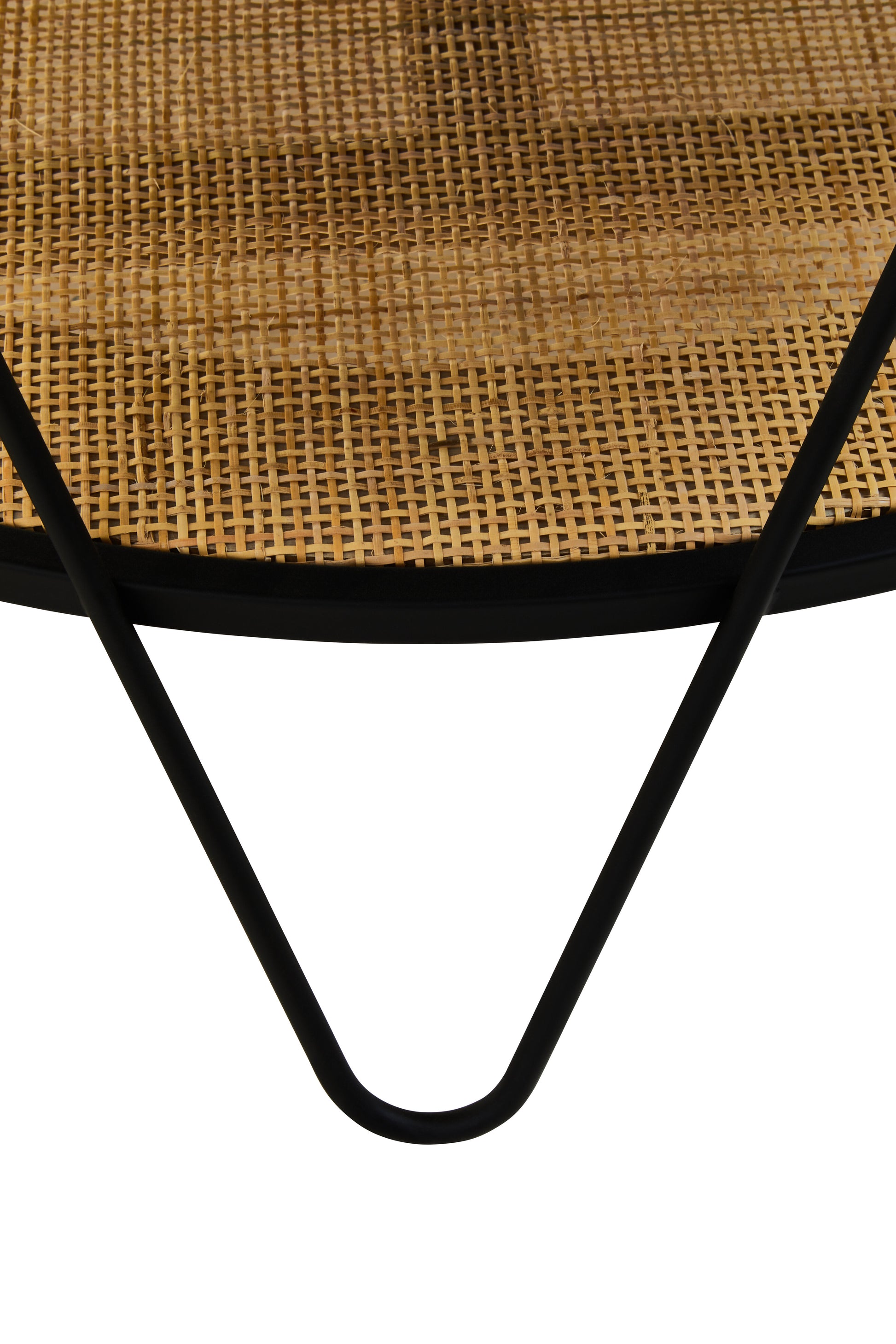 Ardela & Co Dreston Rattan And Metal Coffee Table