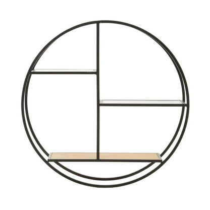 Ardela & Co Manhattan Round Metal Wall Shelf