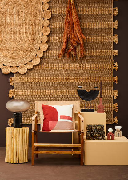 Ardela & Co Demir Jute Oval Weave Rug