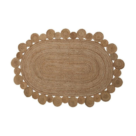 Ardela & Co Demir Jute Oval Weave Rug