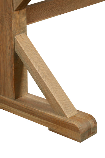 Ardela & Co Lincoln Aged Grey Dining Table