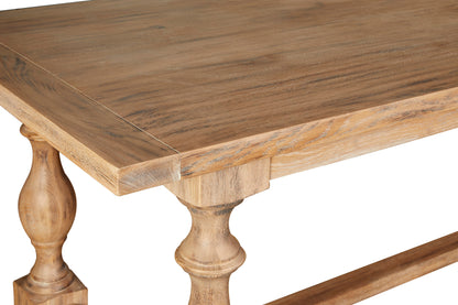 Ardela & Co Lincoln Whitewash Dining Table