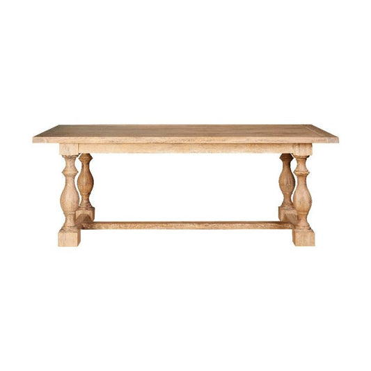 Ardela & Co Lincoln Whitewash Dining Table