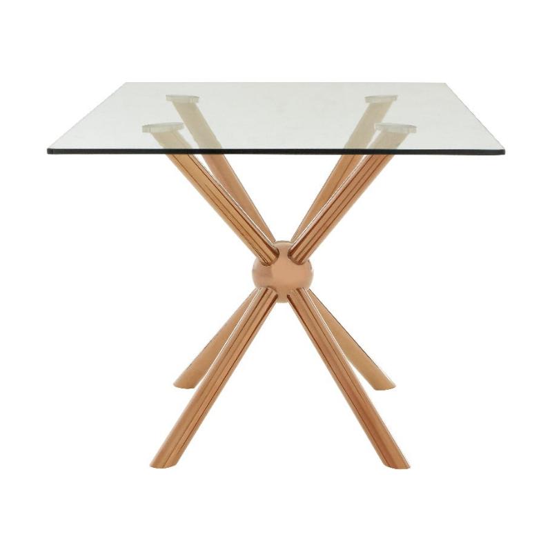 Ardela & Co Neave Rose Gold Dining Table