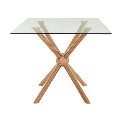 Ardela & Co Neave Rose Gold Dining Table