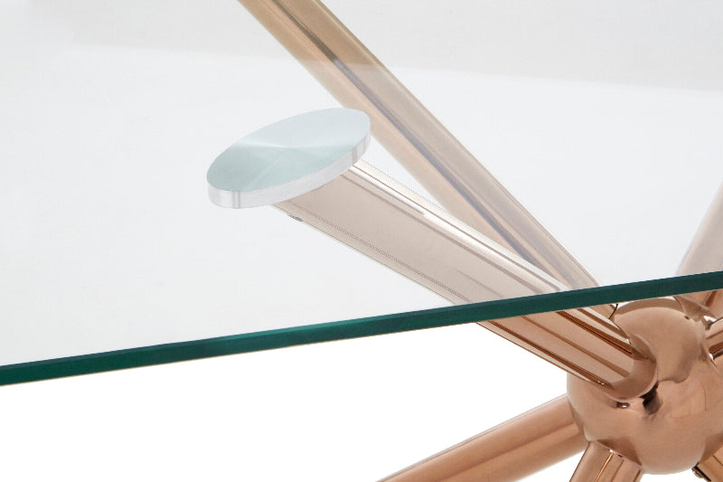 Ardela & Co Neave Rose Gold Dining Table