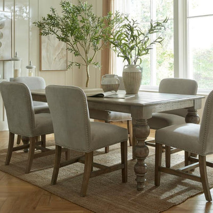 Hill Interiors Cobham Grey Uphostered Dining Chair