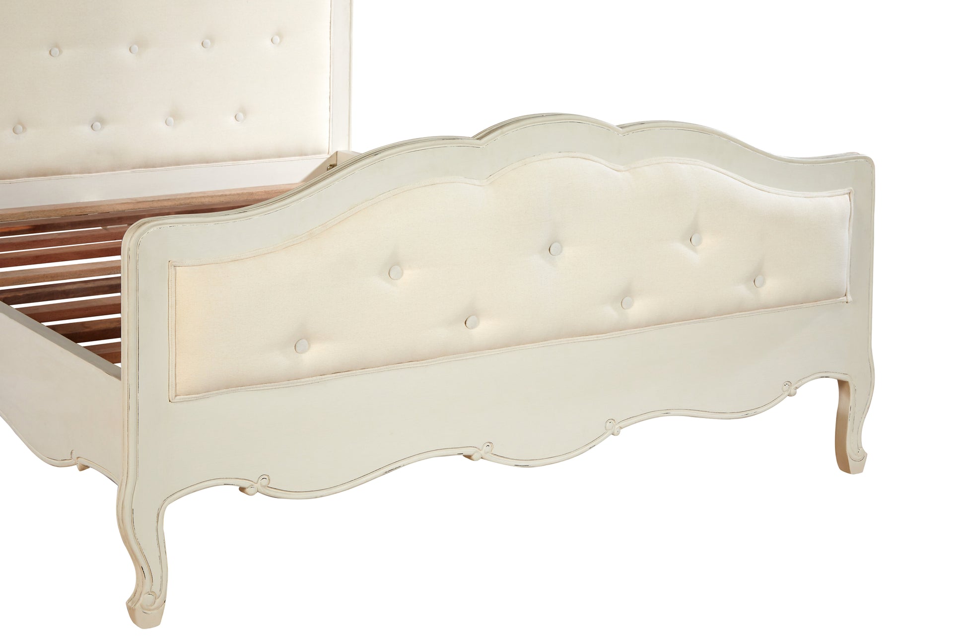 Ardela & Co Lurette White Double Bed
