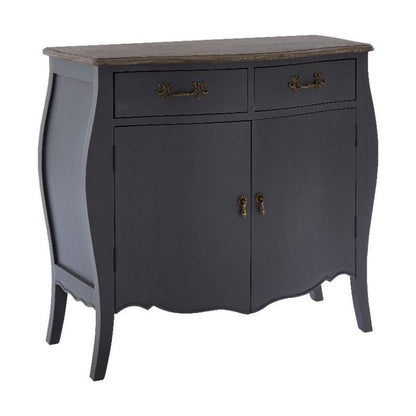 Ardela & Co Lurette Two Door Dark Grey Sideboard