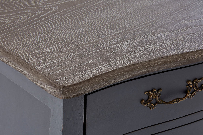 Ardela & Co Lurette Two Door Dark Grey Sideboard