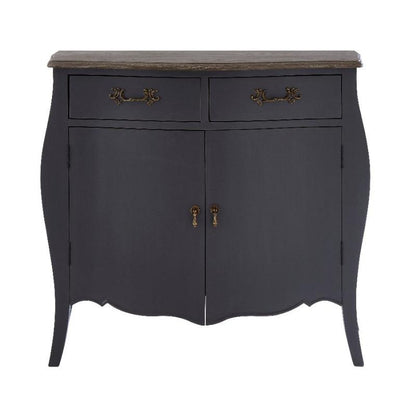 Ardela & Co Lurette Two Door Dark Grey Sideboard