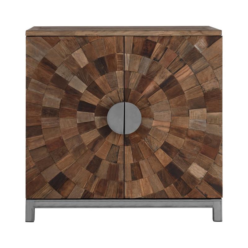 Ardela & Co Marizo Large Recycled Elm Wood 2 Door Cabinet – Live Luxora
