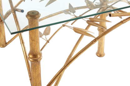 Ardela & Co Zephyra Table With Bamboo Design Legs