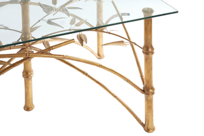 Ardela & Co Zephyra Table With Bamboo Design Legs
