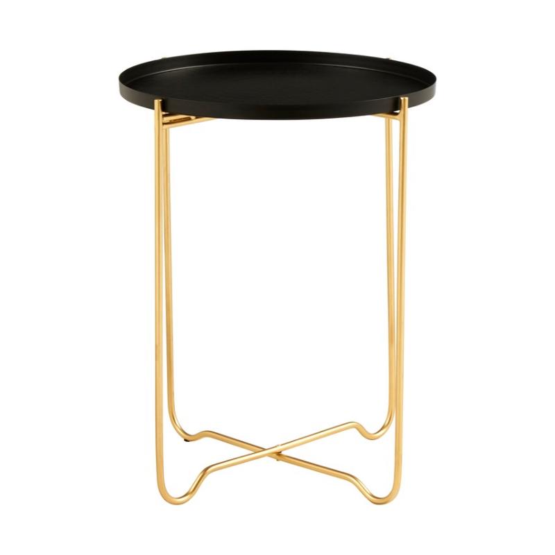 Ardela & Co Temra Black Side Table