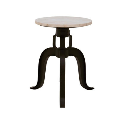 Ardela & Co Visco Bar Stool With White Marble Top