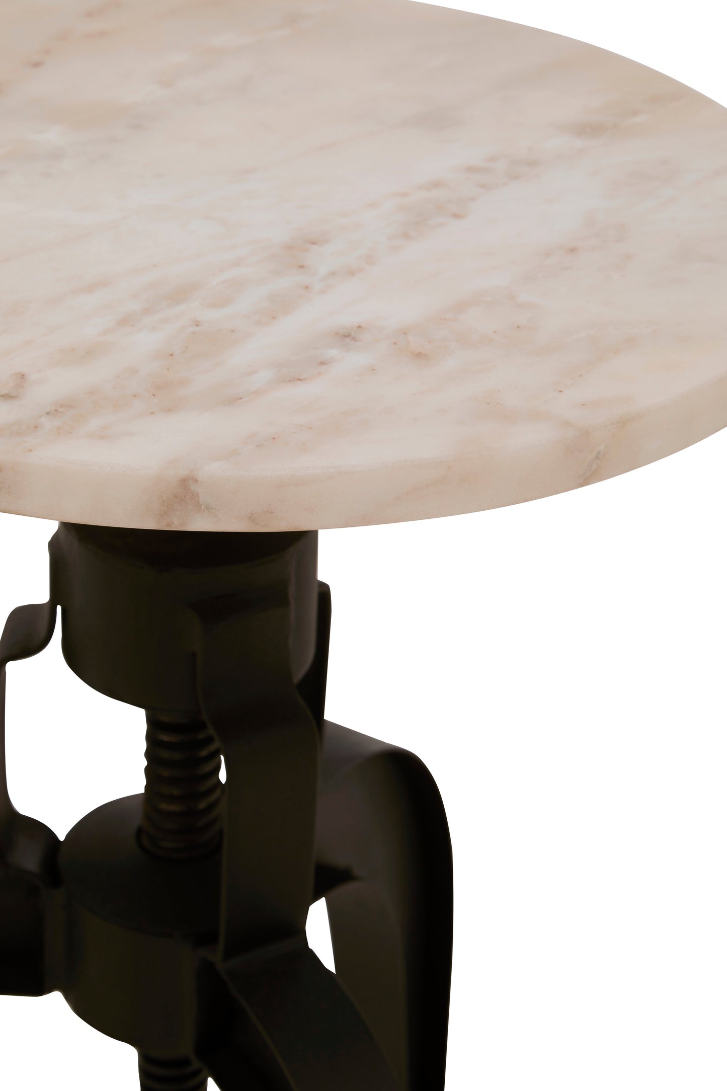 Ardela & Co Visco Bar Stool With White Marble Top