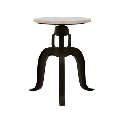 Ardela & Co Visco Bar Stool With White Marble Top