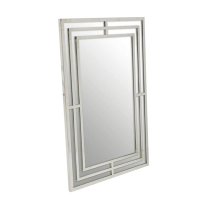 Ardela & Co Avenor Silver Frame Wall Mirror
