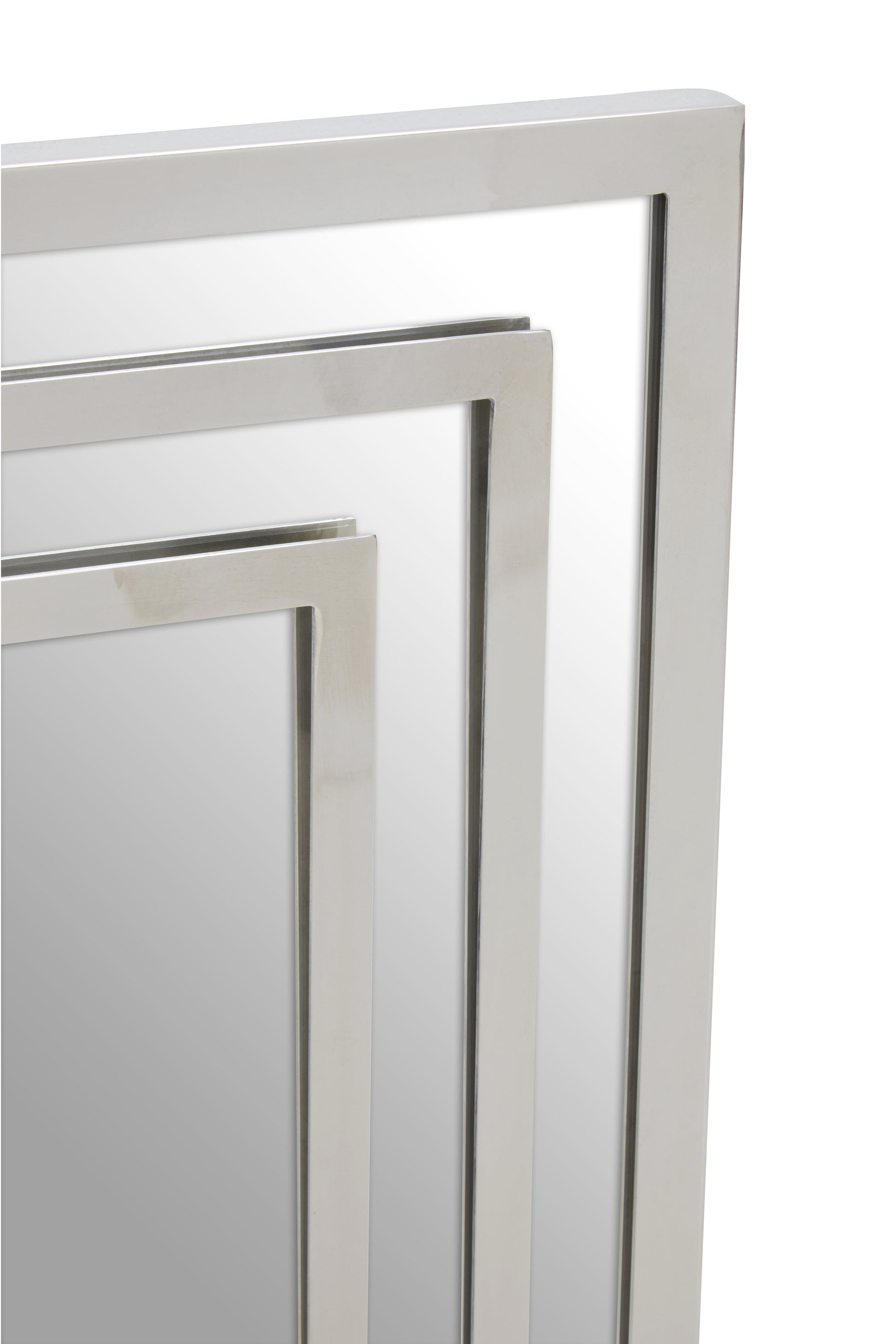 Ardela & Co Avenor Silver Frame Wall Mirror