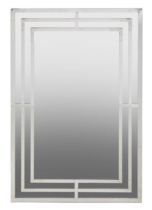 Ardela & Co Avenor Silver Frame Wall Mirror