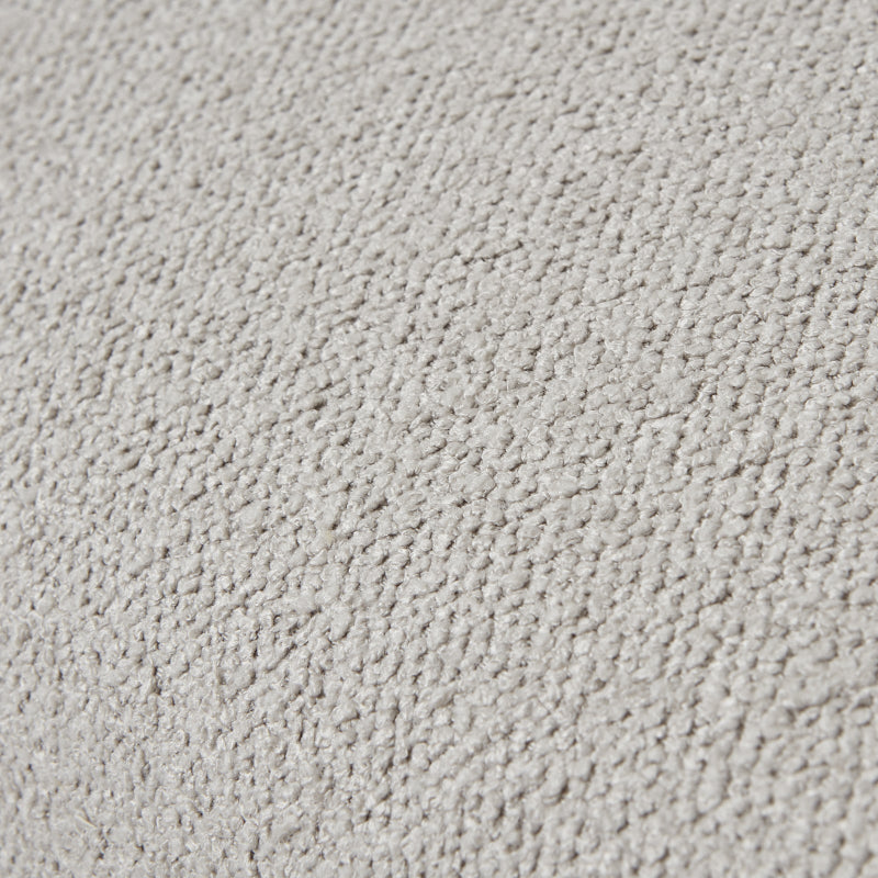 Close-up of gray textured chair fabric