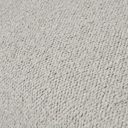 Close-up of gray textured chair fabric