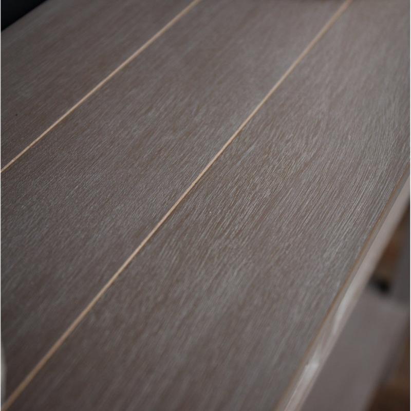 Close-up of a wooden surface with visible grain and texture