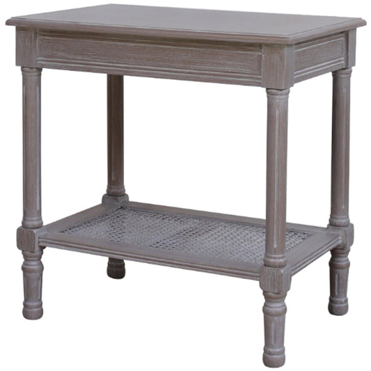 Hill Interiors The Serene Rattan Collection Side Table
