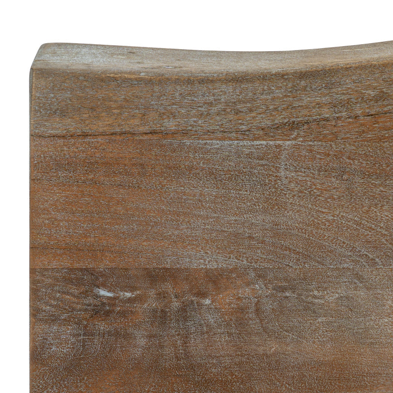 Close-up of a wooden surface with a natural finish