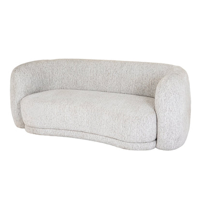 Modern neutralsofa on a white background
