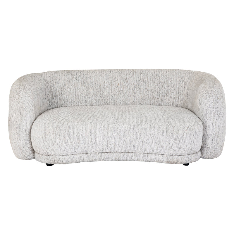 Neutral sofa on a white background