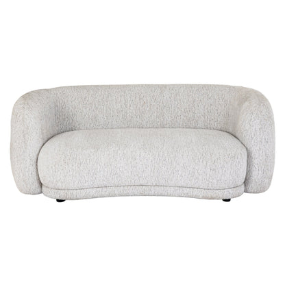 Neutral sofa on a white background