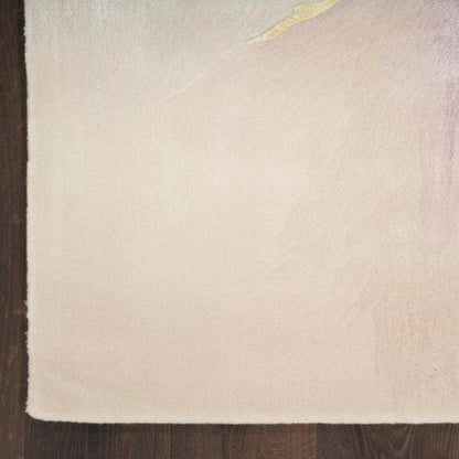 Nourison Prismatic Blush Bloom Rug - Ivory