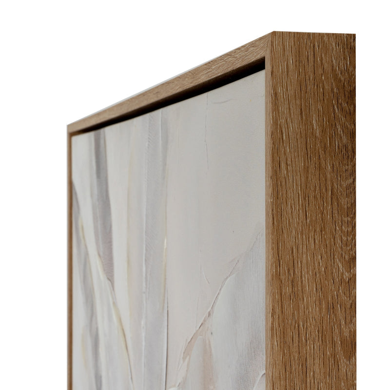Hill Interiors Folira Hand Painted Canvas In Frame