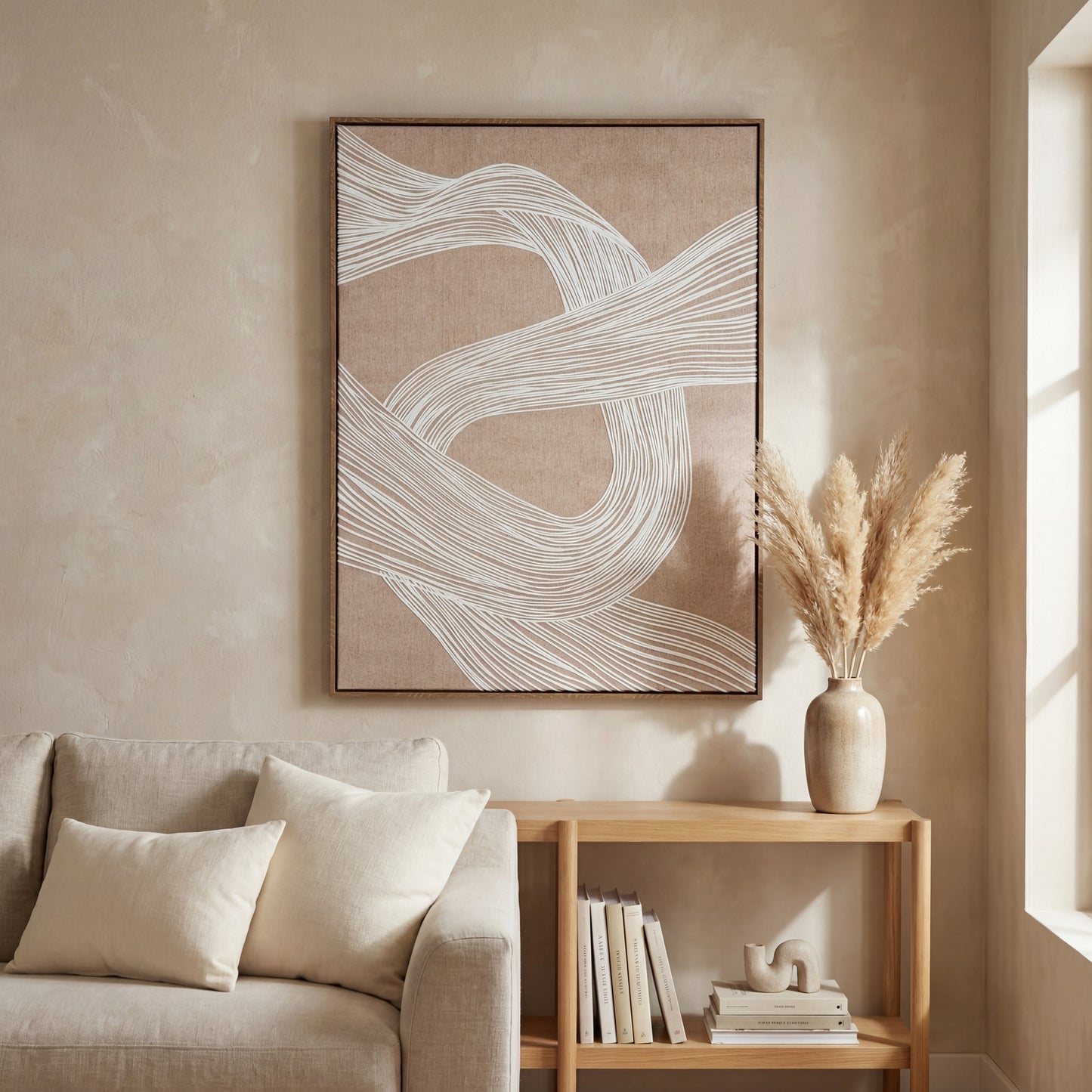 Hill Interiors Clayre Line Art In Frame