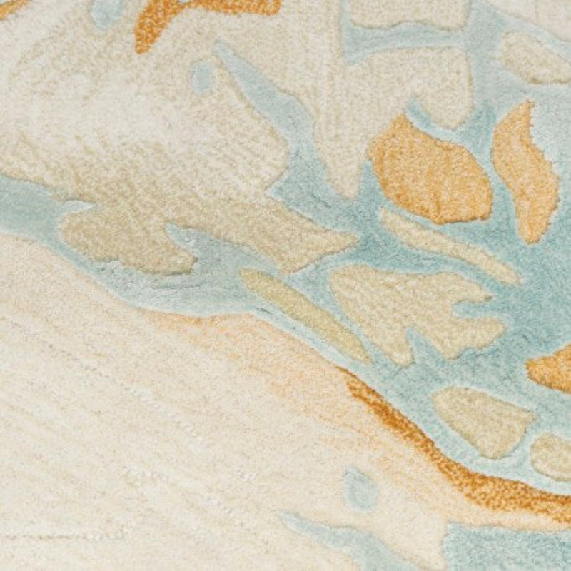 Nourison Prismatic Sand & Blue Marble Rug