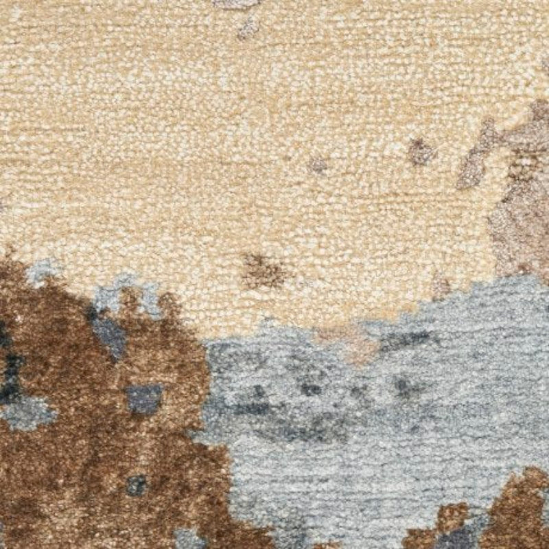 Nourison Silk Shadows Tonal Rug - Beige Blue