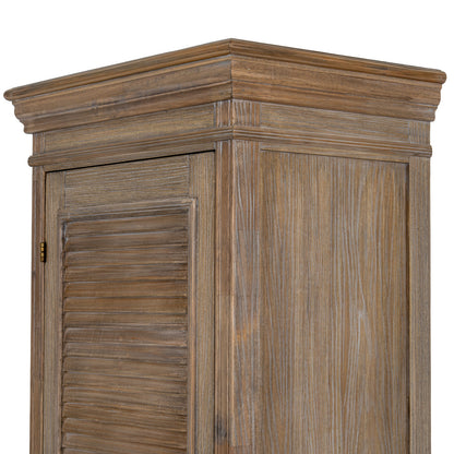 Hill Interiors Delphine Wooden 1 Door Tall Cabinet