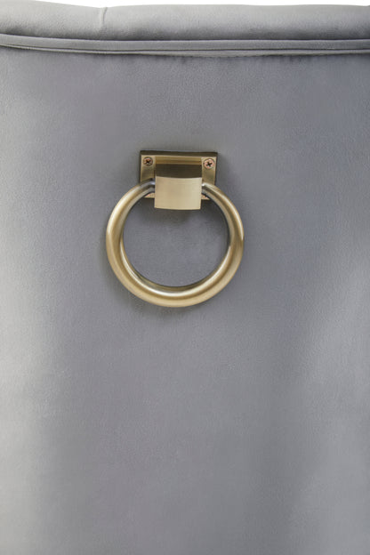 Ardela & Co Mayfair Grey Button Dining Chair