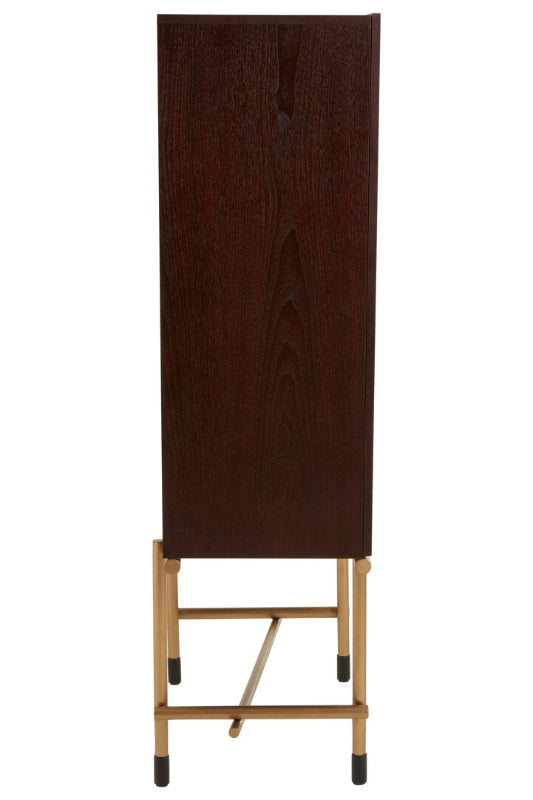 Ardela & Co Dextra Walnut Veneer Drinks Cabinet