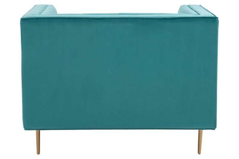 Ardela & Co Ottavia Teal Armchair